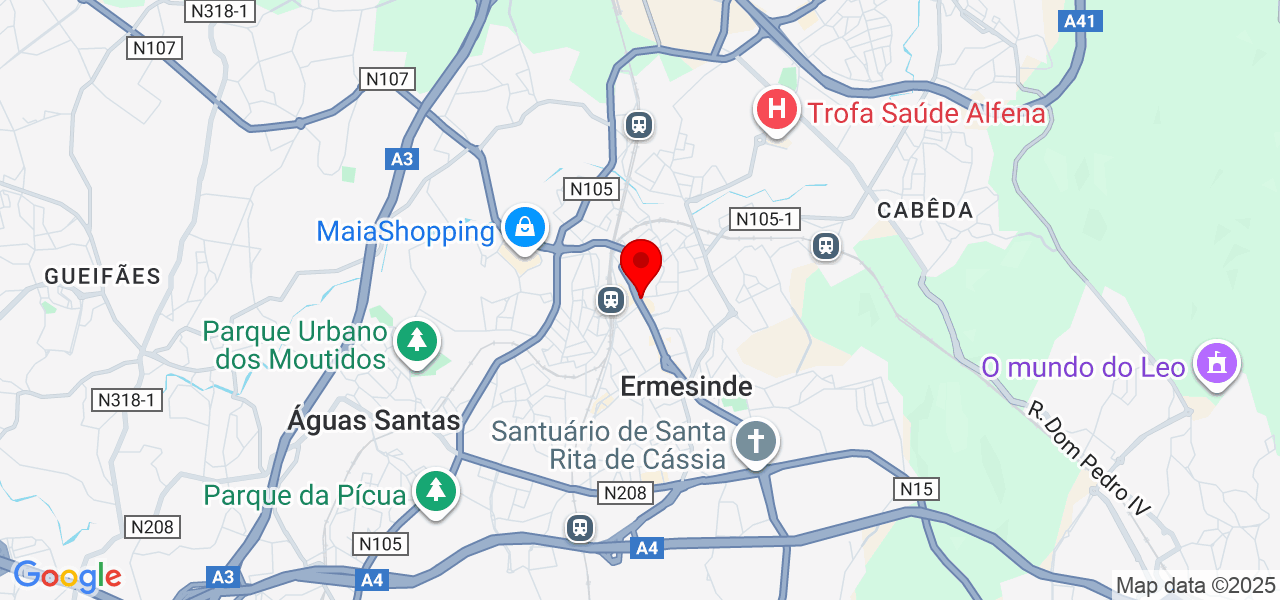 Daiane Gonçalves - Chef Brasileira & Limpezas Profissionais - Porto - Valongo - Mapa