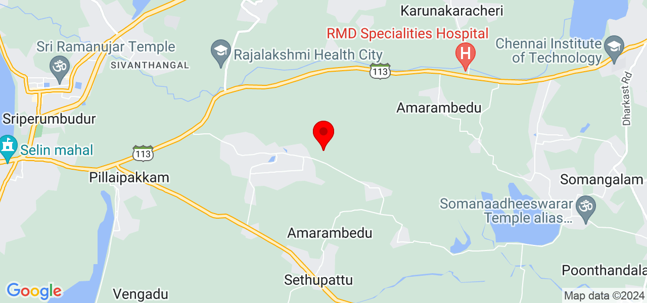 greenway services - Tiruvallur - Ambattur - Map