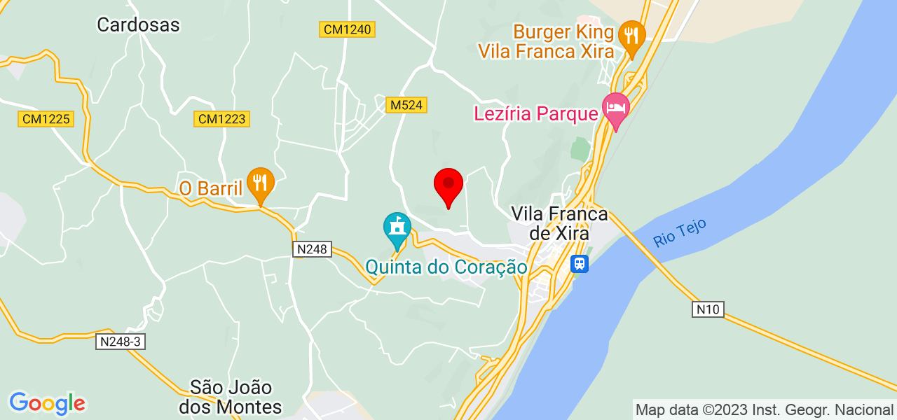 Ant&ocirc;nio - Lisboa - Vila Franca de Xira - Mapa