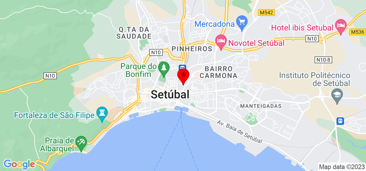 Paulo Almeida - Setúbal - Setúbal - Mapa