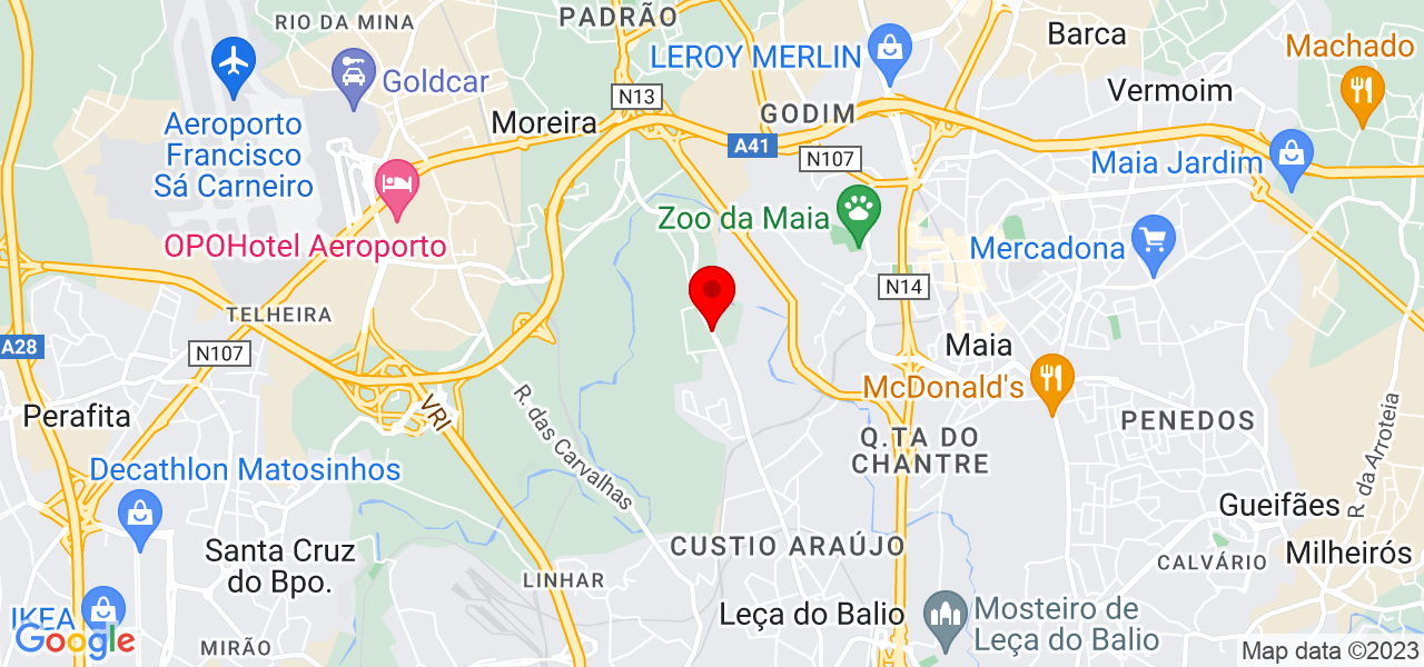 Ricardo Norton - Porto - Matosinhos - Mapa