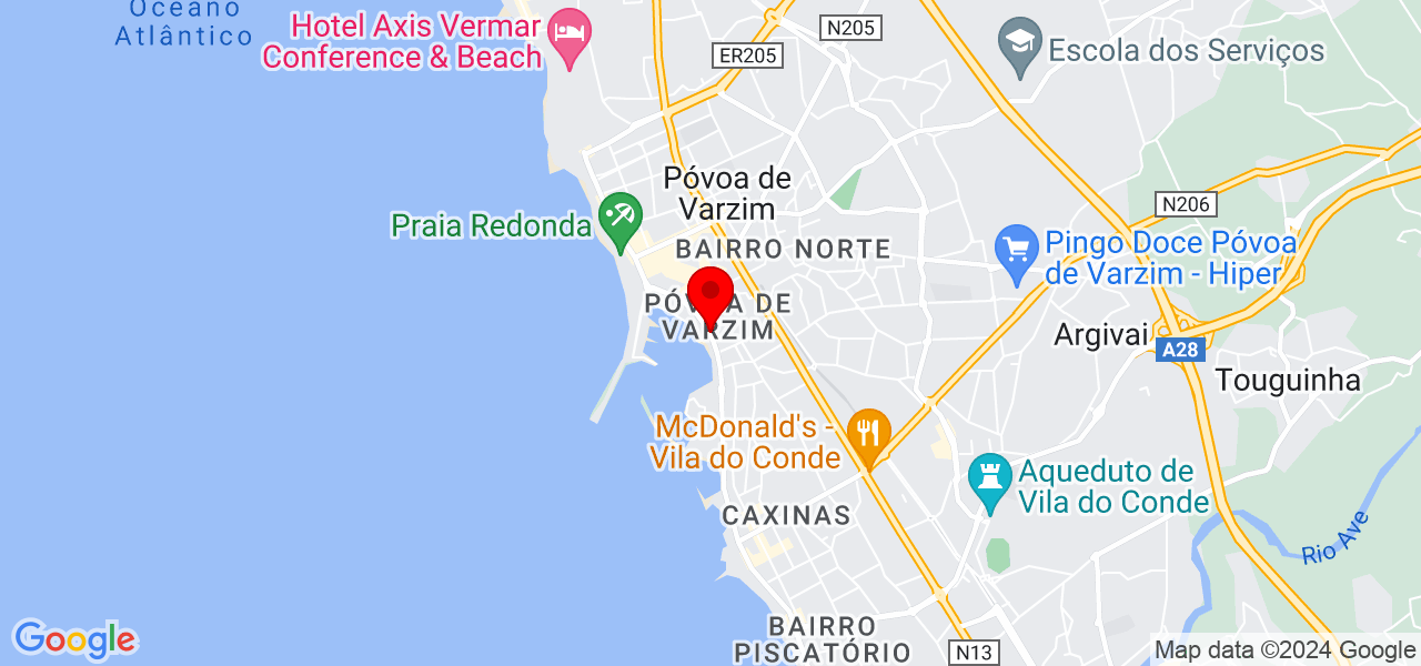 Telha Limpa pt - Porto - Póvoa de Varzim - Mapa