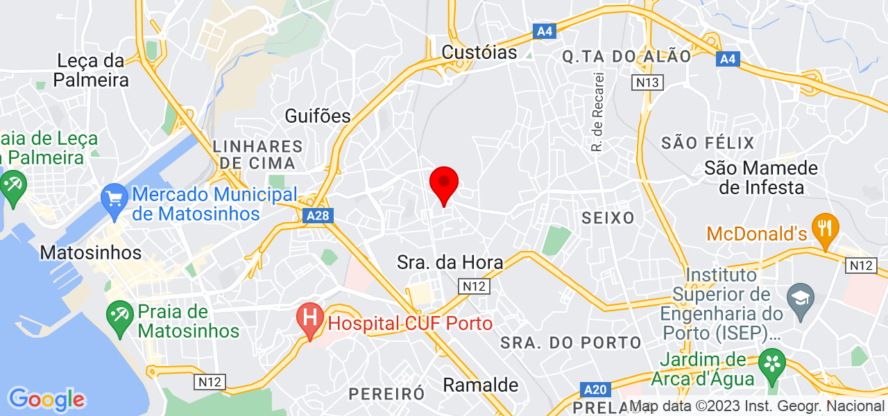 Mauricio Saccucci - Porto - Matosinhos - Mapa