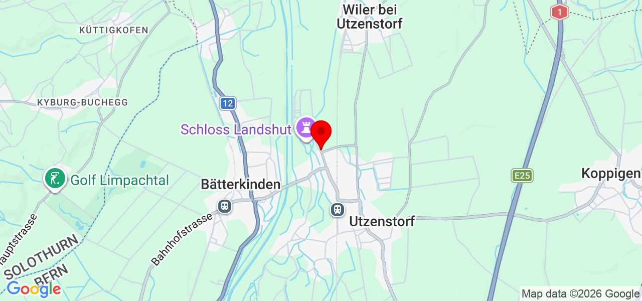 Isaac Padilla - Bern - Utzenstorf - Map