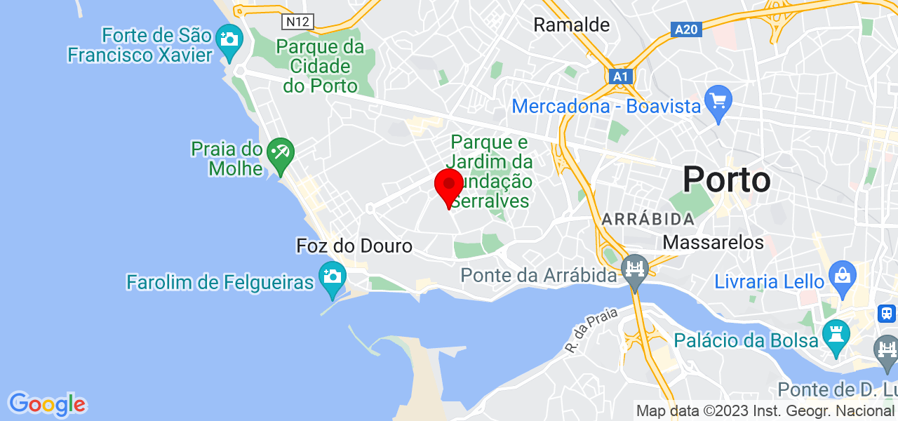 Jos&eacute; Pedro Mota - Porto - Porto - Mapa