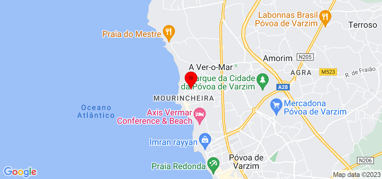 DANIELA - Porto - Póvoa de Varzim - Map