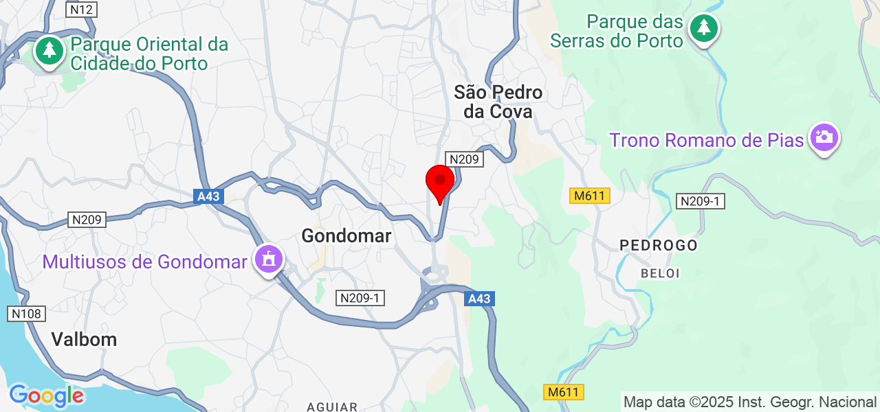 Ronny - Porto - Gondomar - Mapa