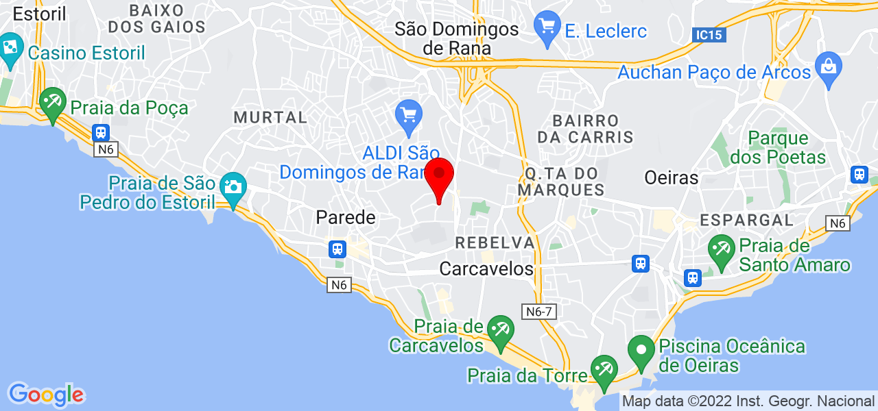 Martins &amp; Leite - Lisboa - Cascais - Mapa