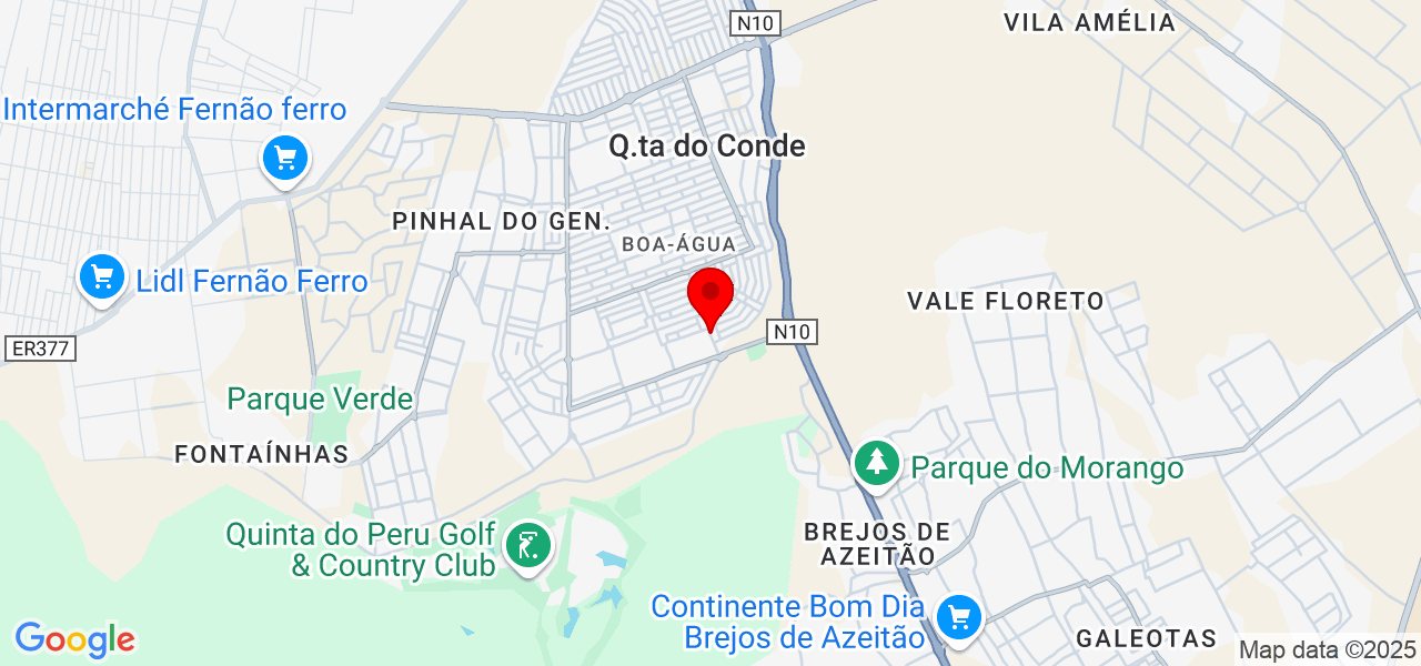 Vânia Coelho - Setúbal - Sesimbra - Mapa