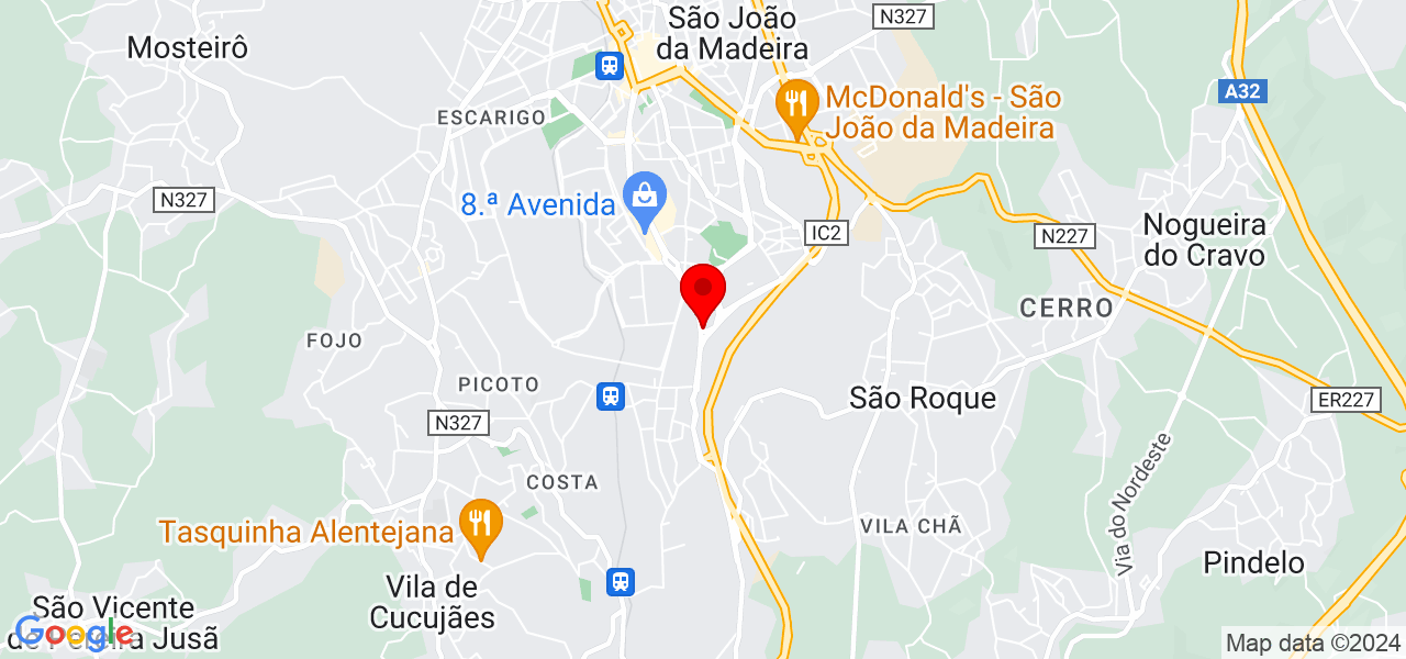 Remodelações e eletricidade - Aveiro - São João da Madeira - Mapa