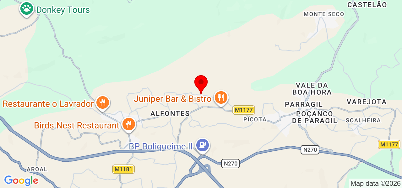 Vitoria Leite - Faro - Loulé - Mapa