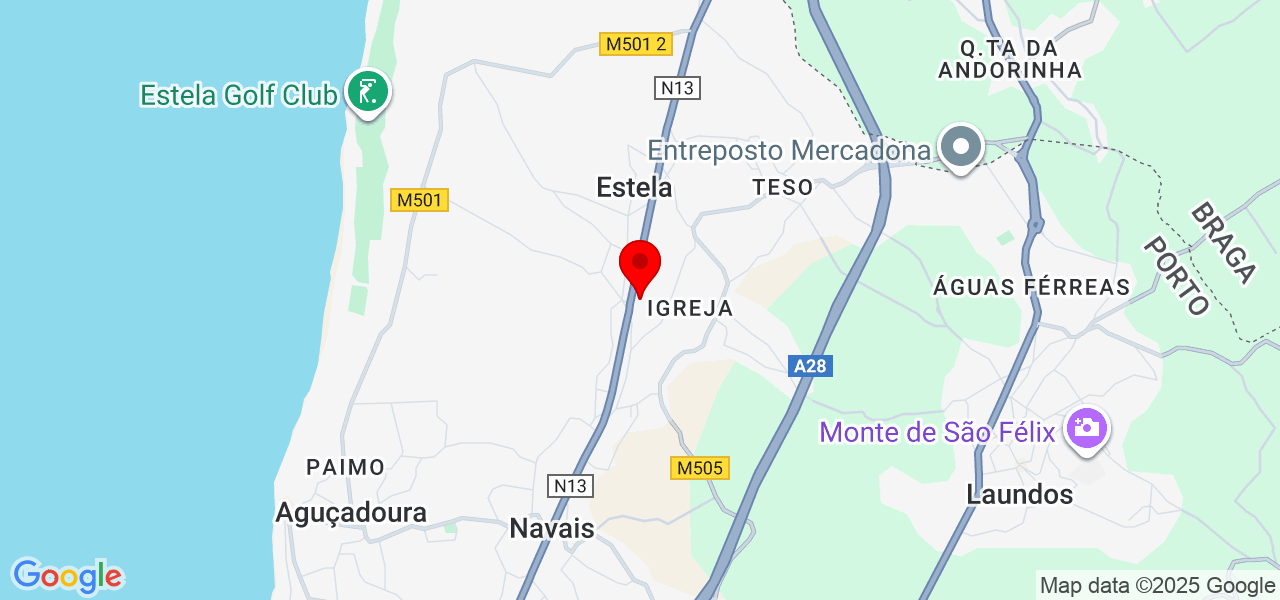 Flor e Gosto - Porto - Póvoa de Varzim - Map