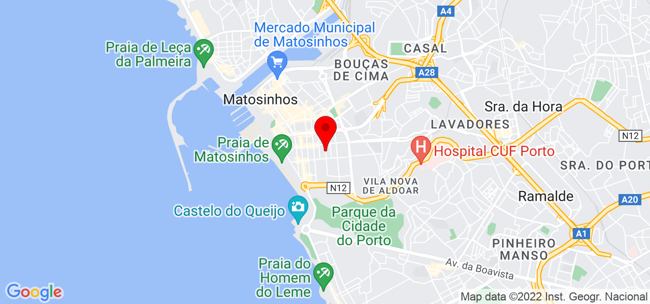 Joana Silva - Porto - Matosinhos - Mapa