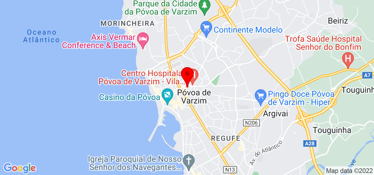 Maria Lídia Bastos - Porto - Póvoa de Varzim - Karte