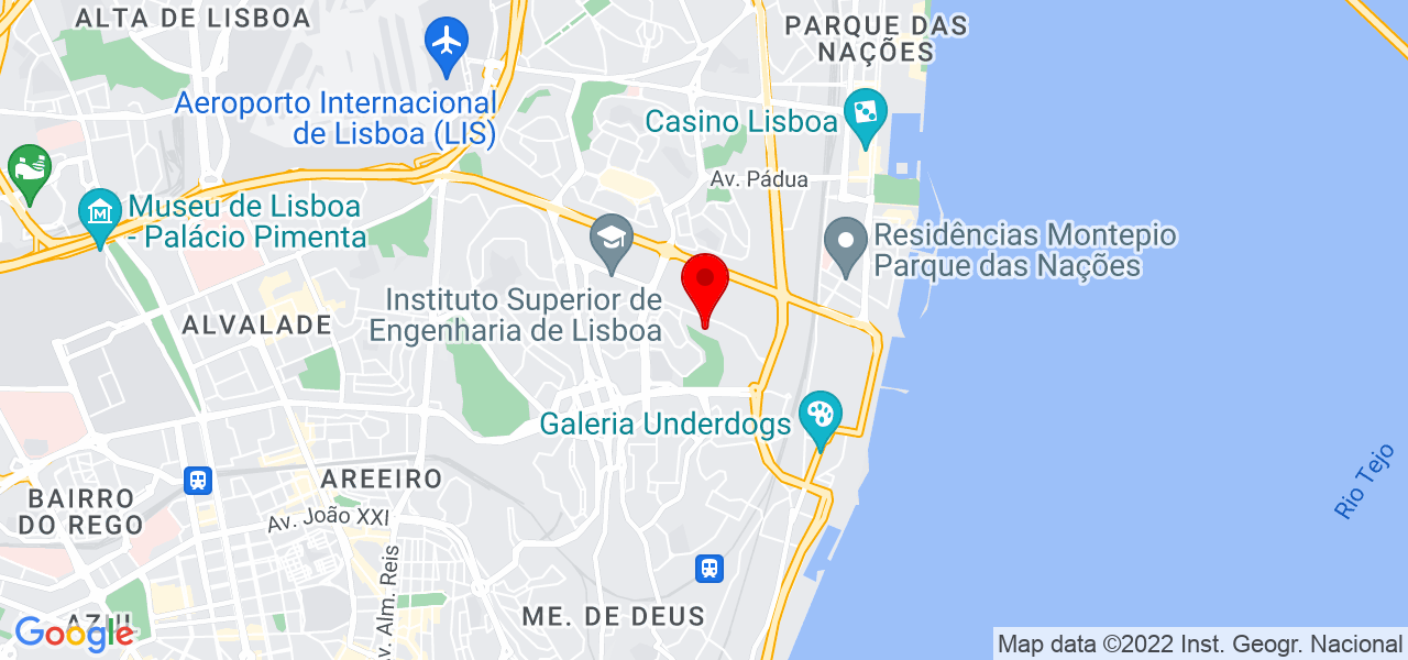 Nuno duarte - Lisboa - Lisboa - Mapa