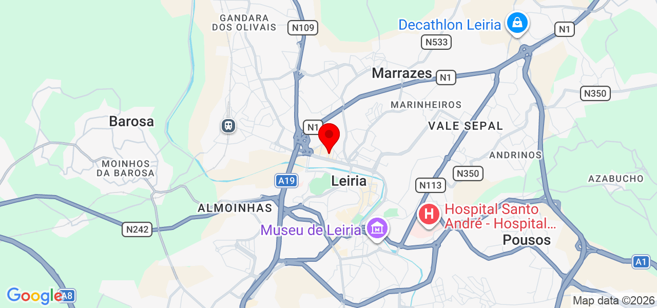 Paula - Leiria - Leiria - Map