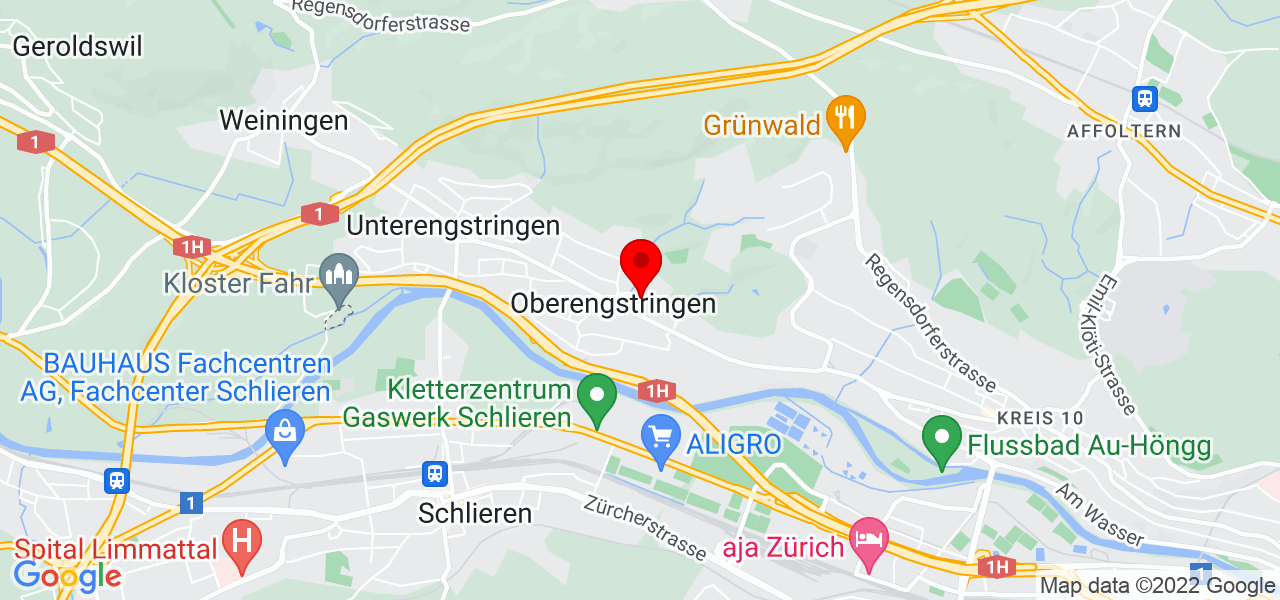 Elena Pressacco Klavier ðŸŽ¹ - ZÃ¼rich - Oberengstringen - Karte