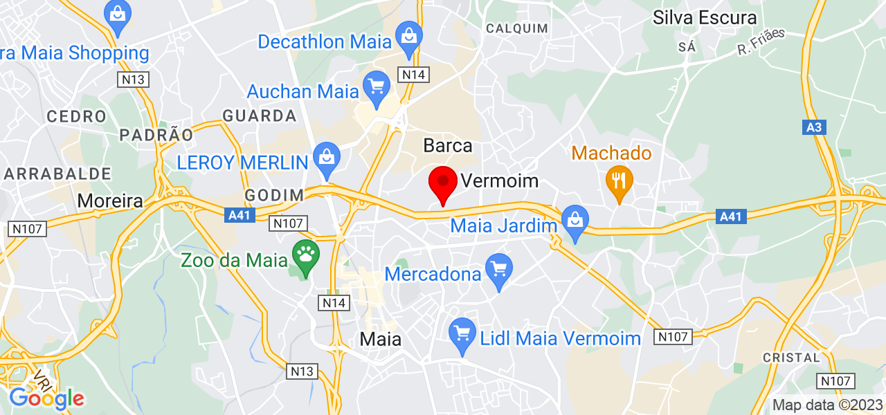 Mariana Mendes - Porto - Maia - Mapa