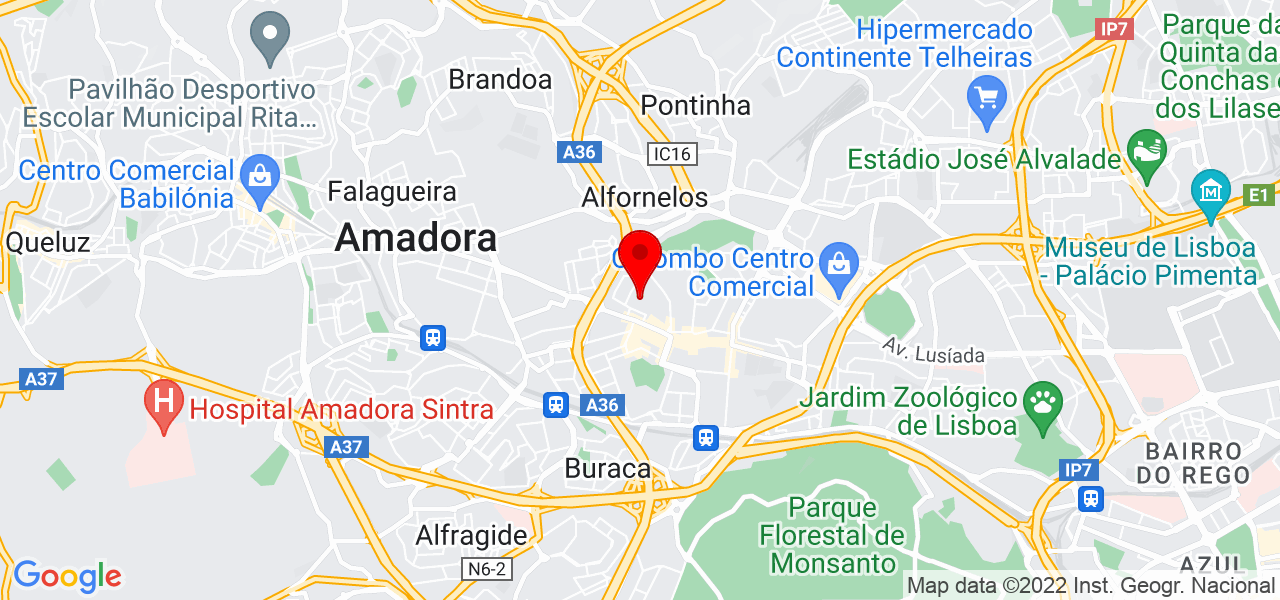 Maria Jos&eacute; Fiel - Lisboa - Lisboa - Mapa