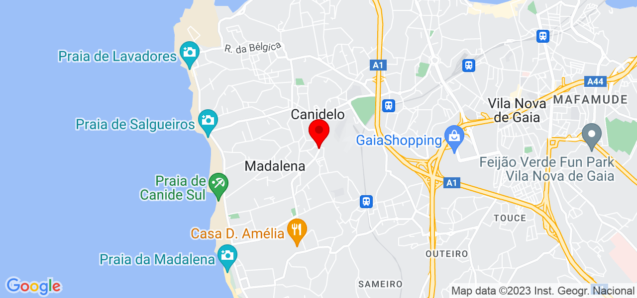 Maria Eduarda - Porto - Vila Nova de Gaia - Mapa