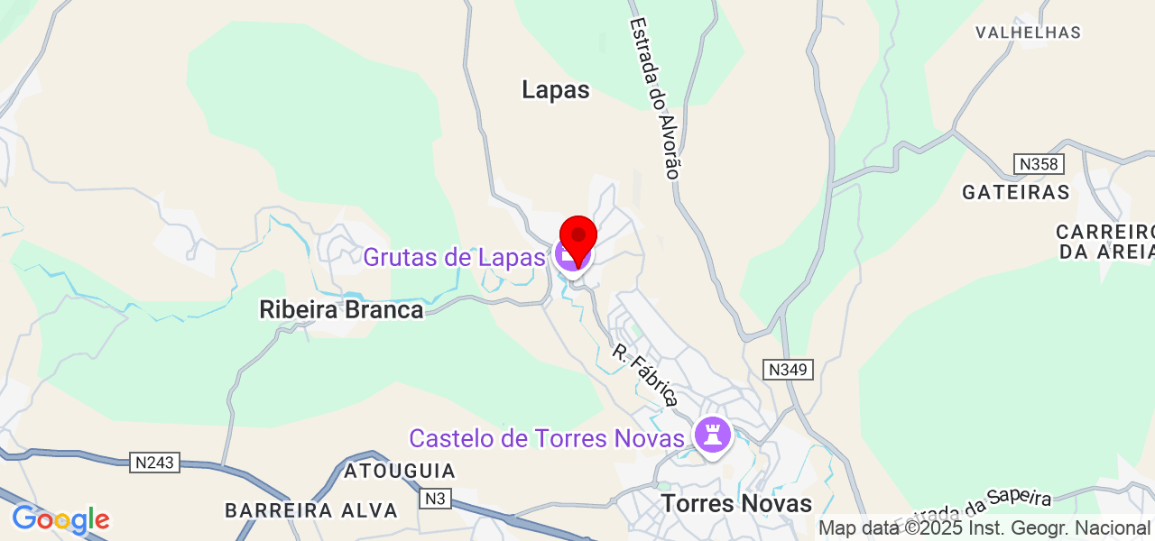 Miguel Carvalho - Santarém - Torres Novas - Karte