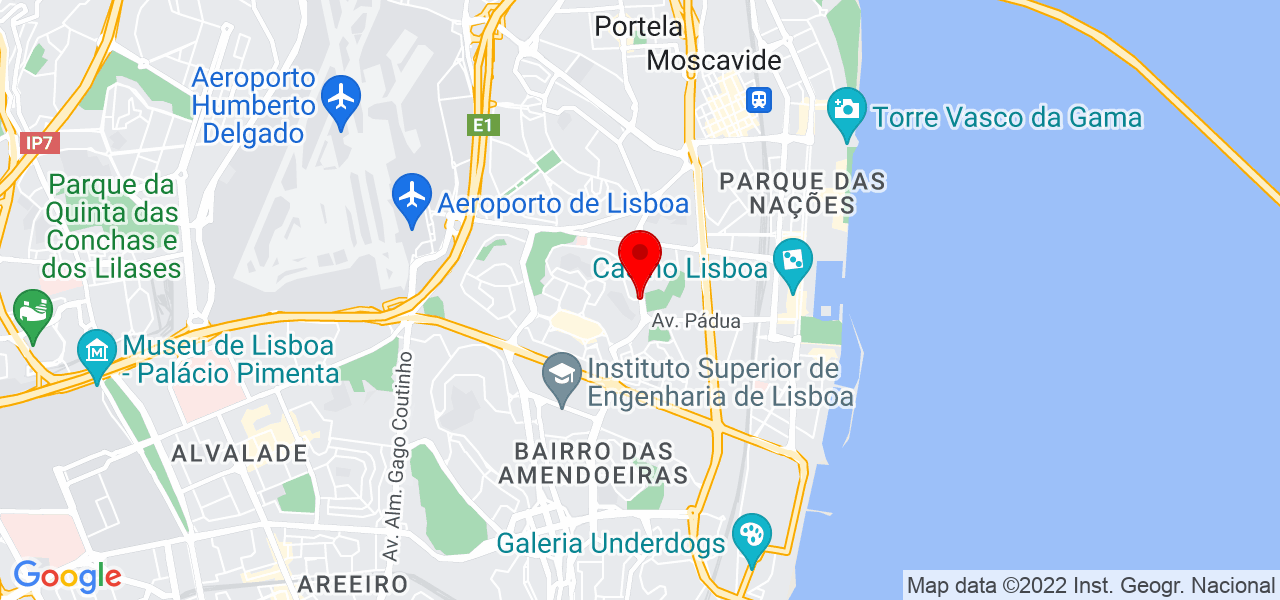 &Aacute;lvaro Cl&aacute;udio - Lisboa - Lisboa - Mapa
