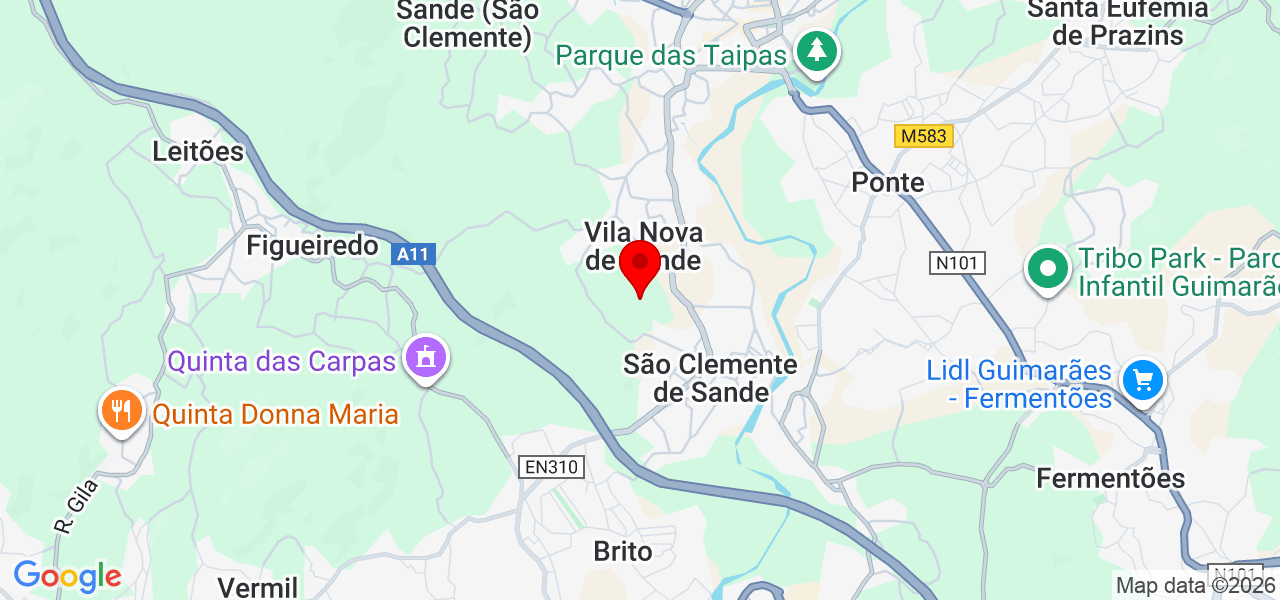 Mdsegin - Braga - Guimarães - Mapa