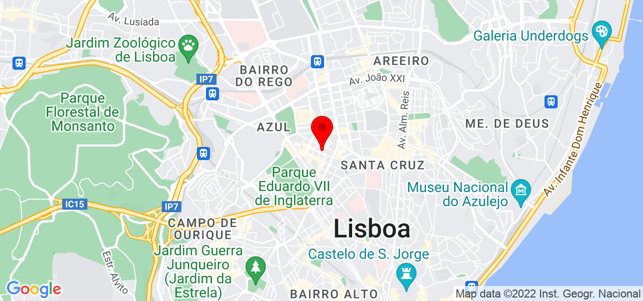 DJ VOLTS (Thiago Rocha) - Lisboa - Lisboa - Mapa