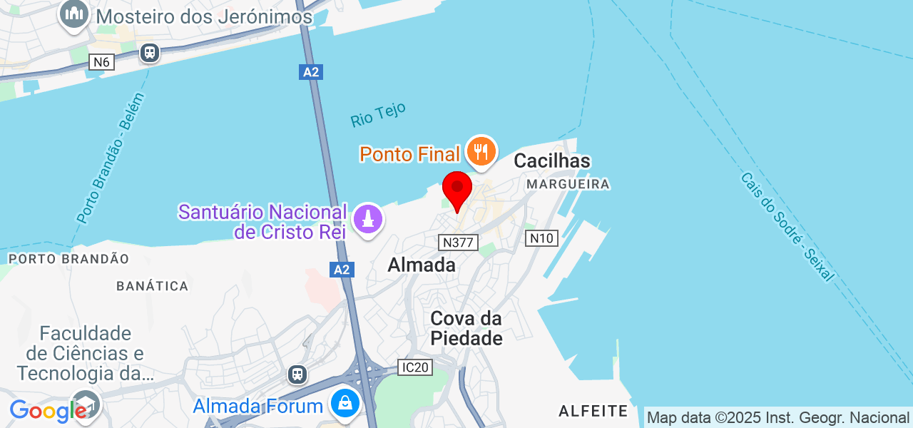 Avaliação de Porcelana Chinesa. - Setúbal - Almada - Map