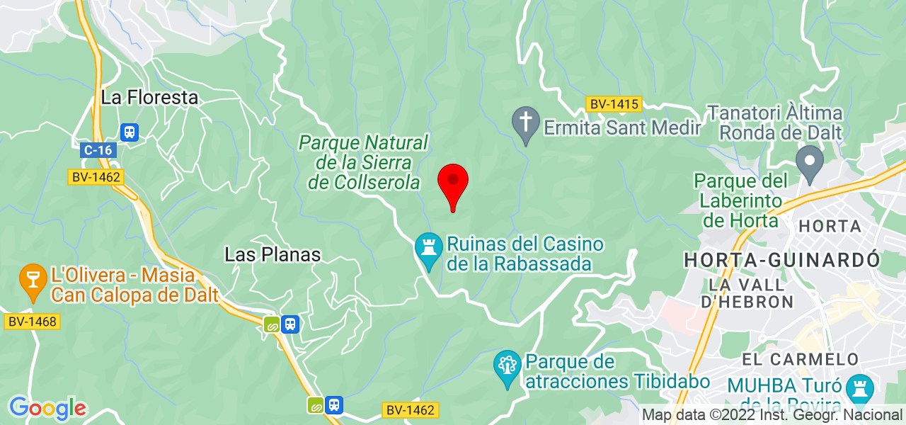 Nicolau Daniel - Cataluña - Sant Cugat del Vallès - Mapa
