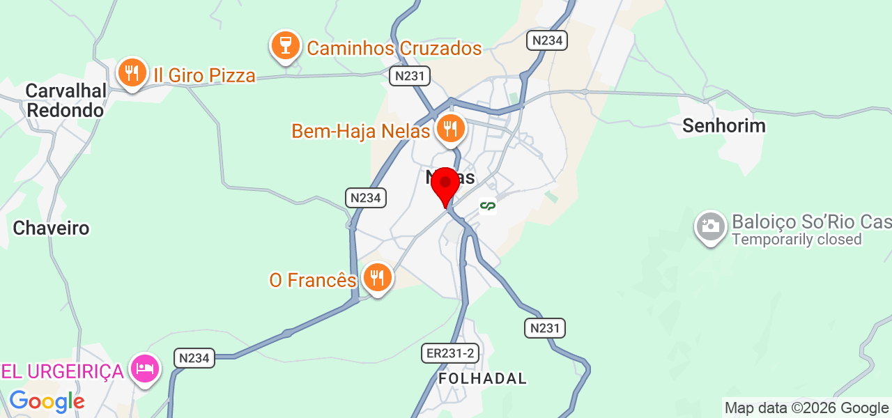 Pedro Alves - Viseu - Nelas - Mapa