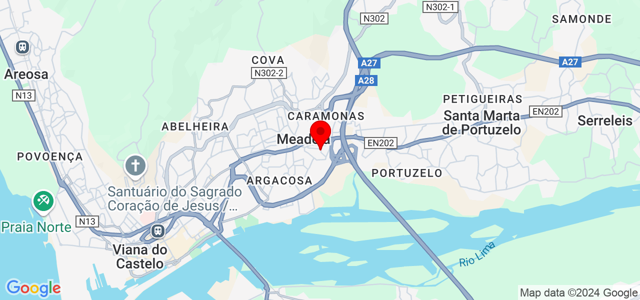 Parth - Viana do Castelo - Viana do Castelo - Map