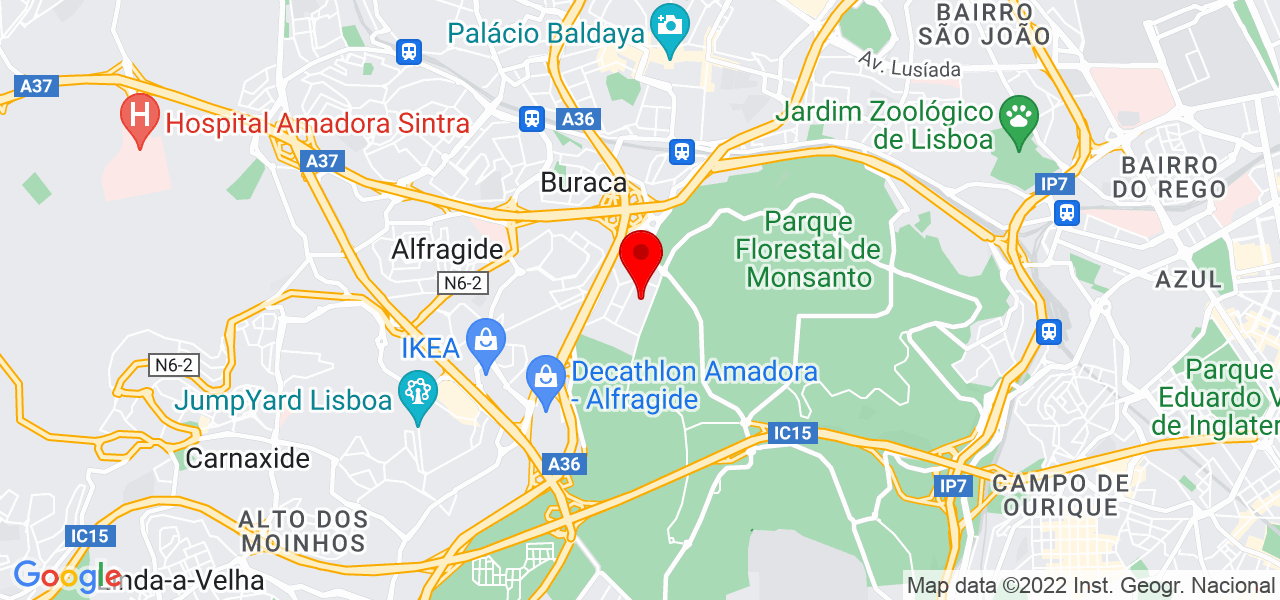 Priscila Roque de Brito - Lisboa - Lisboa - Mapa