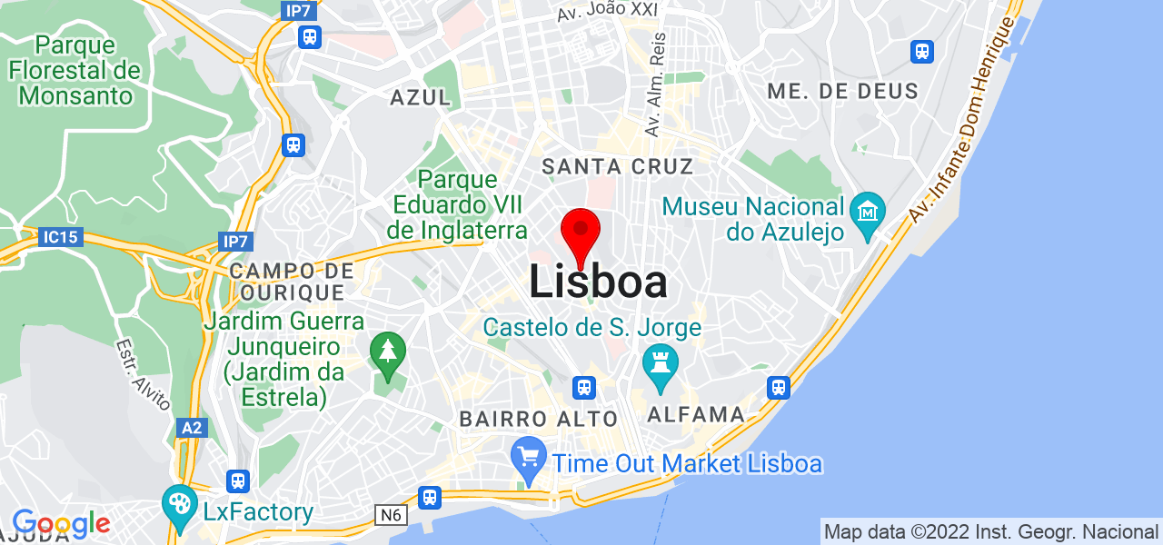 PQ Salvador Amaral - Lisboa - Lisboa - Mapa