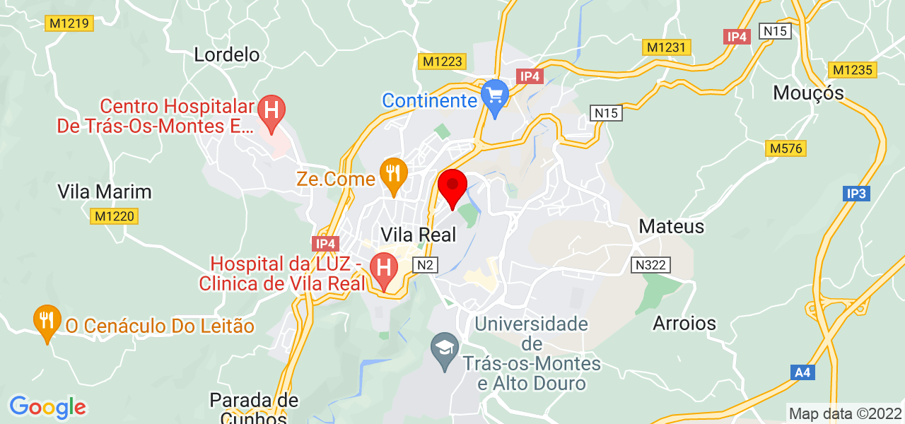 Buss&oacute;la Marketing Digital - Vila Real - Vila Real - Mapa