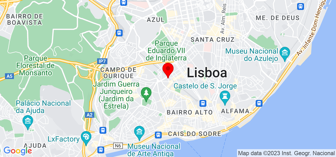 Catalina Jaramillo - Lisboa - Lisboa - Mapa
