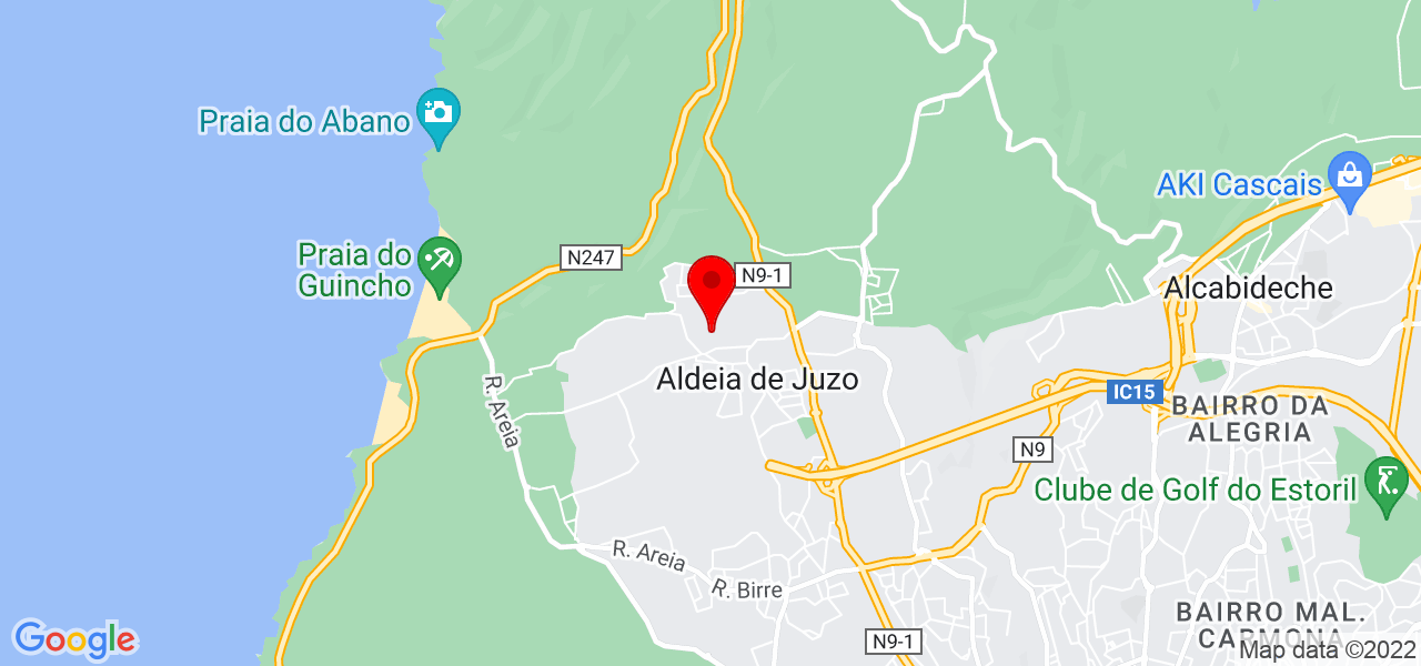 Elisabete - Lisboa - Cascais - Mapa