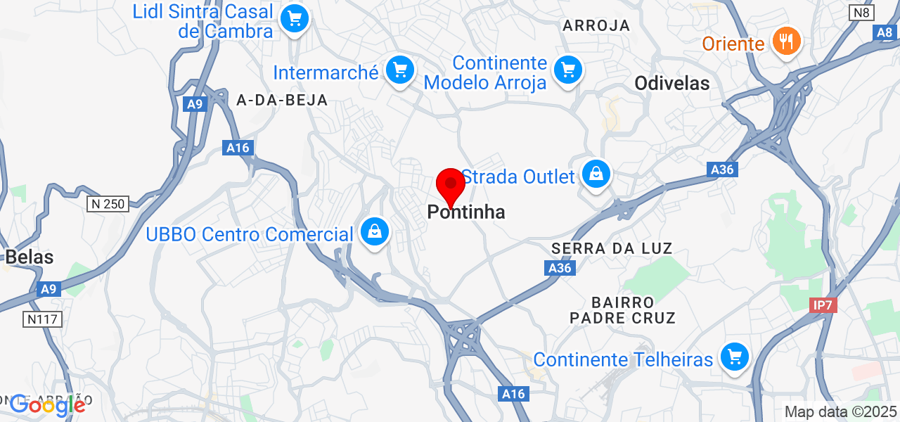 Concretize - Lisboa - Odivelas - Mapa