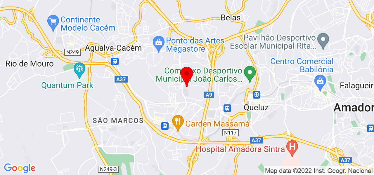Henrique Martins - Lisboa - Sintra - Mapa