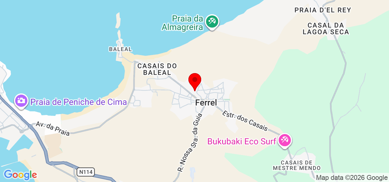 Novo Ar Remodelações - Leiria - Peniche - Karte
