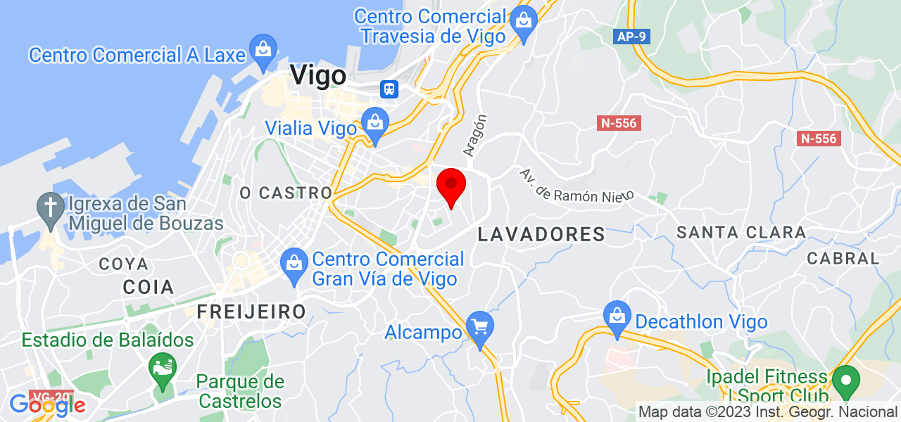 Ideas Construcci&oacute;n - Galicia - Vigo - Mapa
