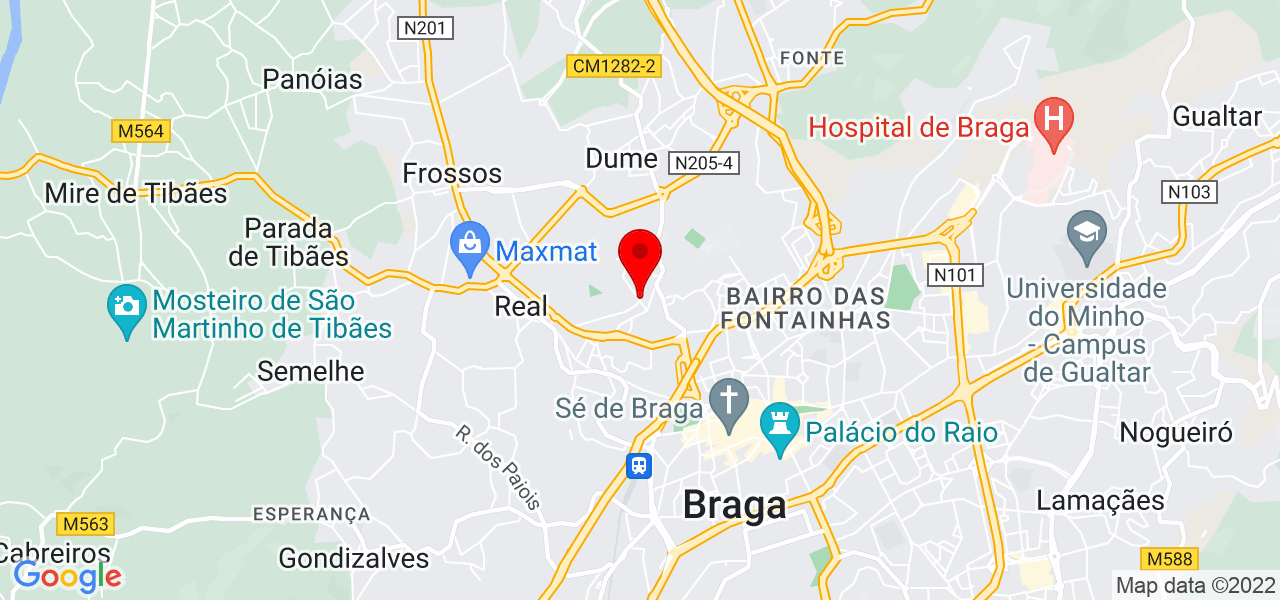Lorena Silva - Braga - Braga - Mapa