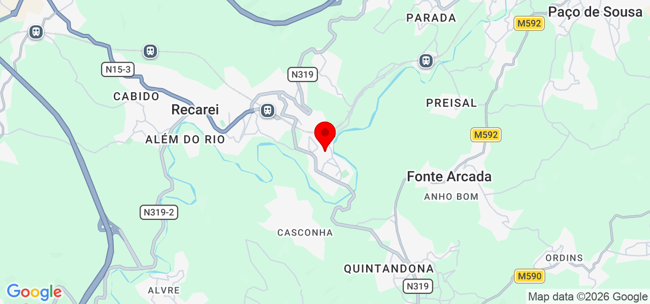 Pedro Marques - Porto - Paredes - Carte