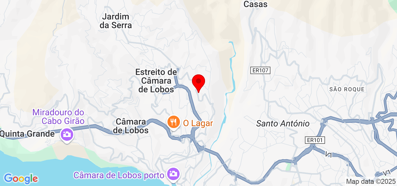 Daniel Santos - Madeira - Câmara de Lobos - Mapa