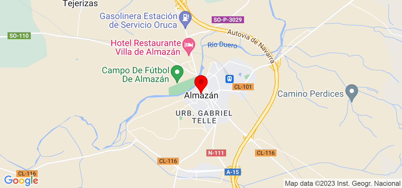 krav maga almazan elite - Castilla y León - Almazán - Mapa