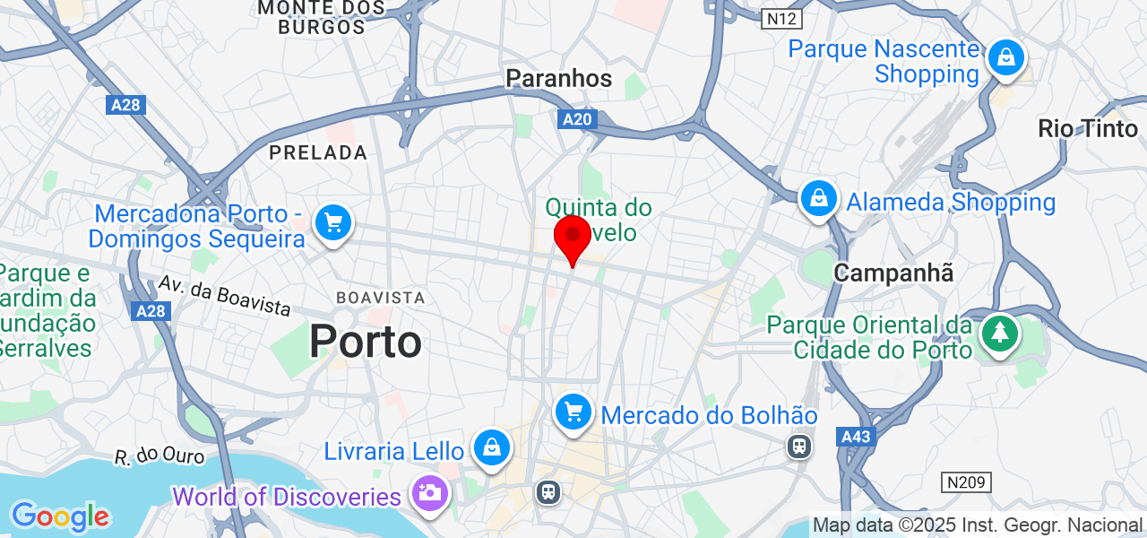 Dheywson lima - Porto - Porto - Mapa