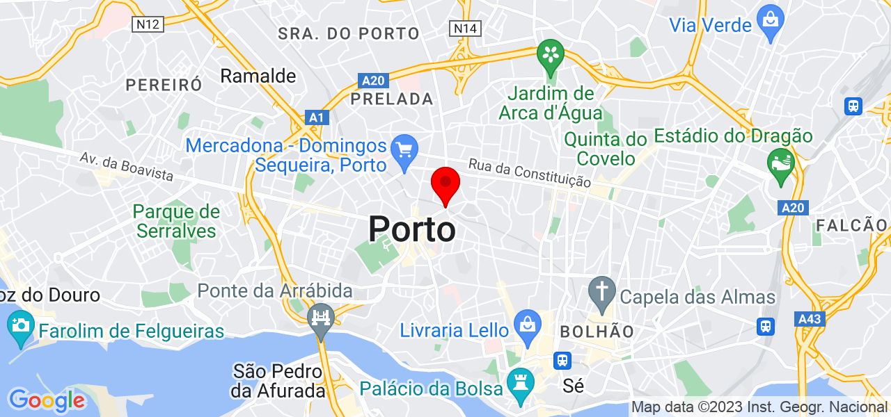 Diego Sousa - Porto - Porto - Mapa