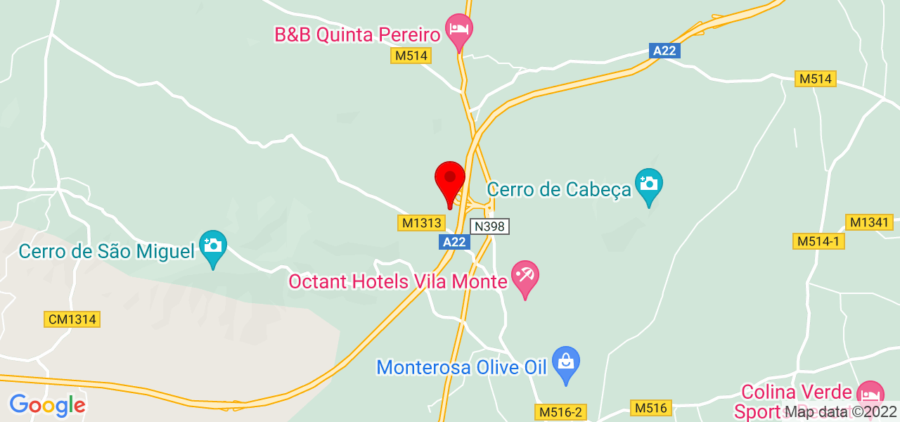 Denis Brugnara - Faro - Olhão - Mapa