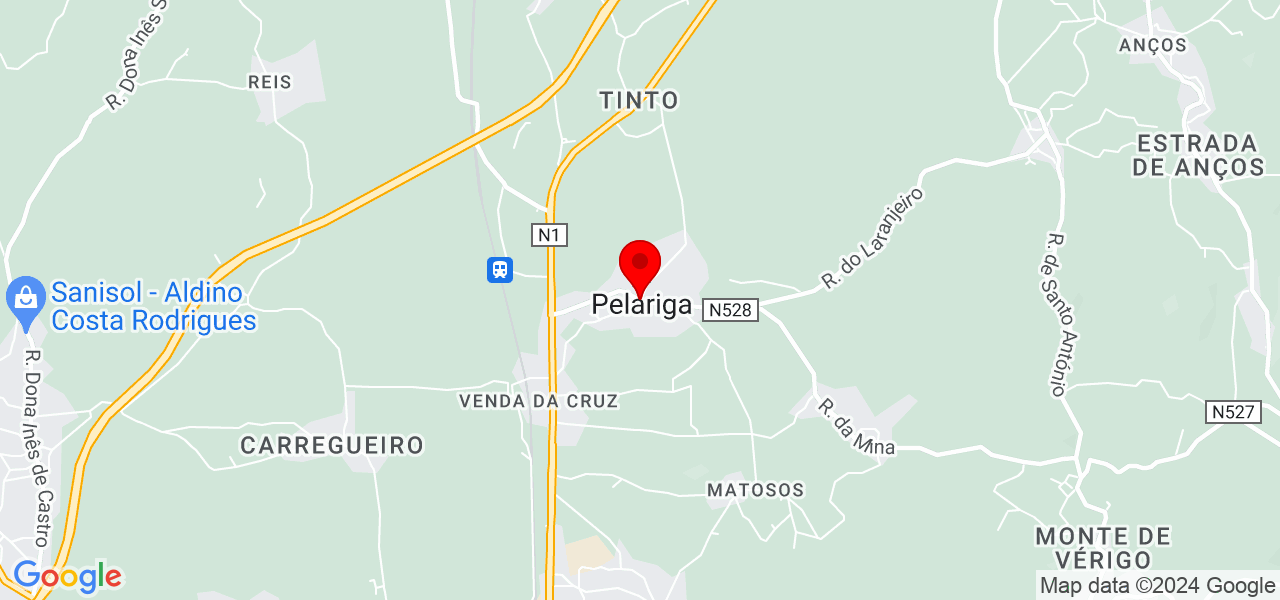 Andr&eacute; Matias - Leiria - Pombal - Mapa