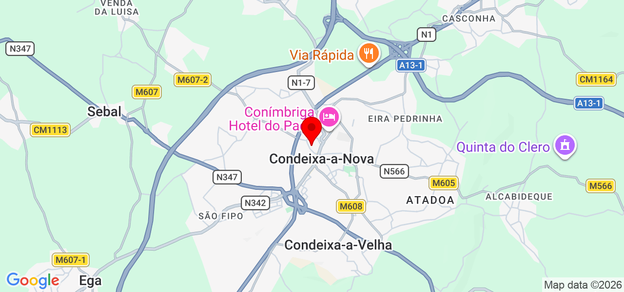 mfp pinturas e limpezas - Coimbra - Condeixa-a-Nova - Mapa
